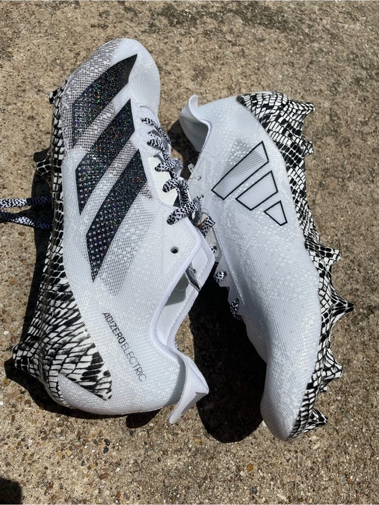 adidas Adizero Electric II Snakeskin Black Football Cleats main image 5